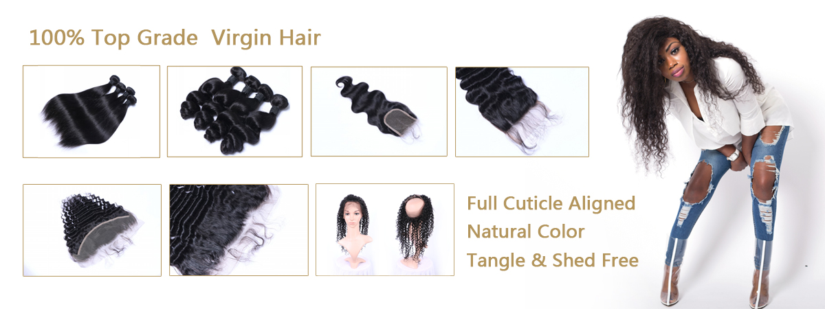 Raw virign human hair